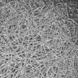 Porous fiber consists of three-dimensional components | polymeric fibers